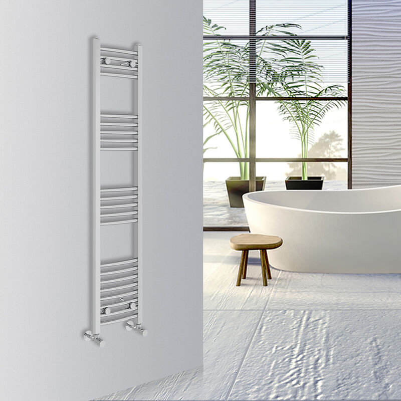 Image of Warmehaus - Curved Bathroom Heated Towel&hellip;