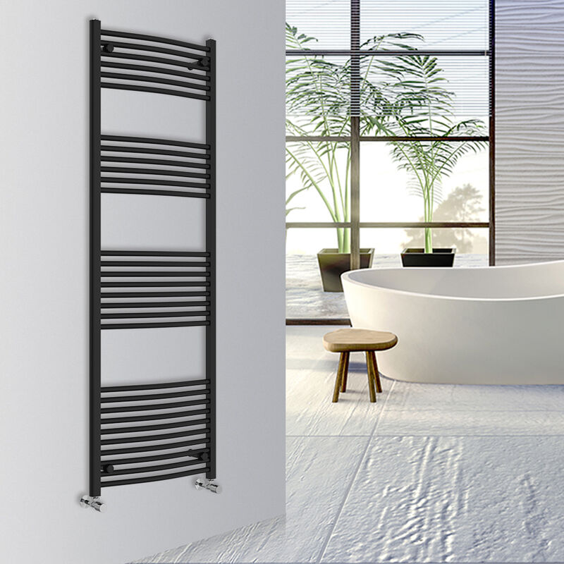 Image of Warmehaus - Curved Bathroom Heated Towel&hellip;