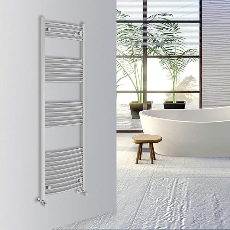 Image of Warmehaus - Curved Bathroom Heated Towel&hellip;