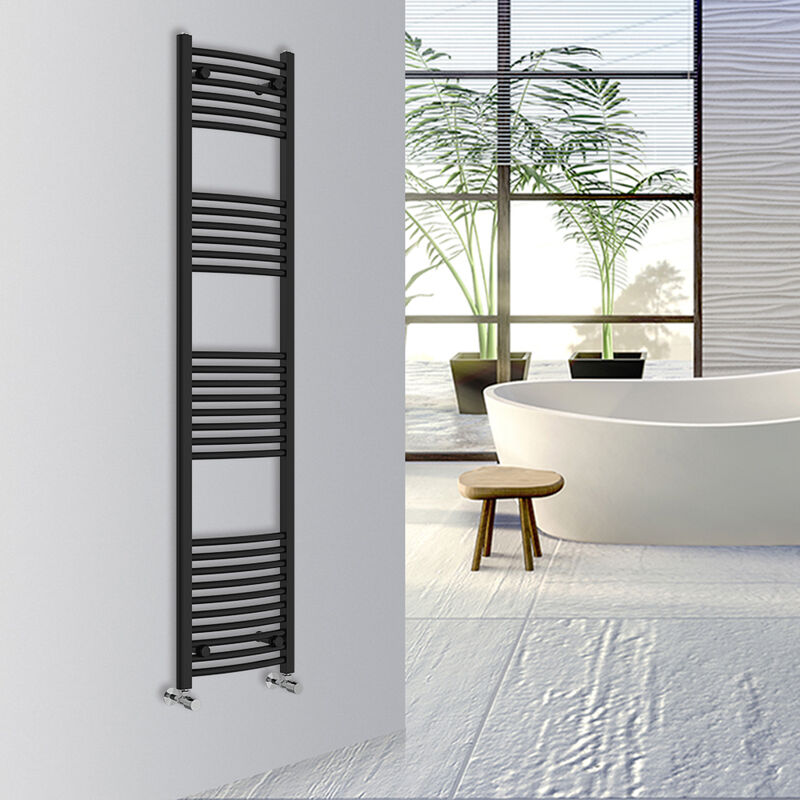 Image of Warmehaus - Curved Bathroom Heated Towel&hellip;