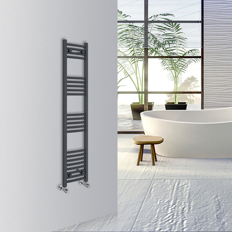 Image of WarmeHaus Curved Bathroom Heated Towel Rail&hellip;