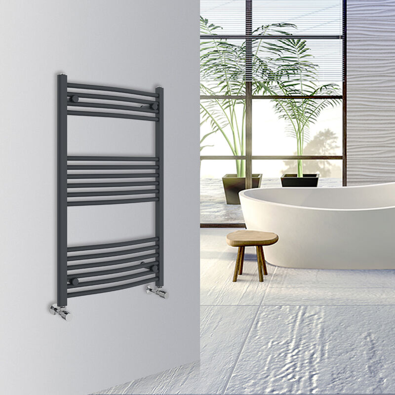 Image of Warmehaus - Curved Bathroom Heated Towel&hellip;