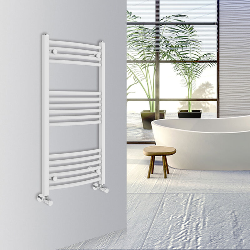 Image of WarmeHaus Curved Bathroom Heated Towel Rail&hellip;