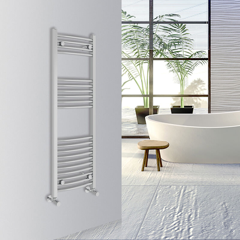 Image of Warmehaus - Curved Bathroom Heated Towel&hellip;