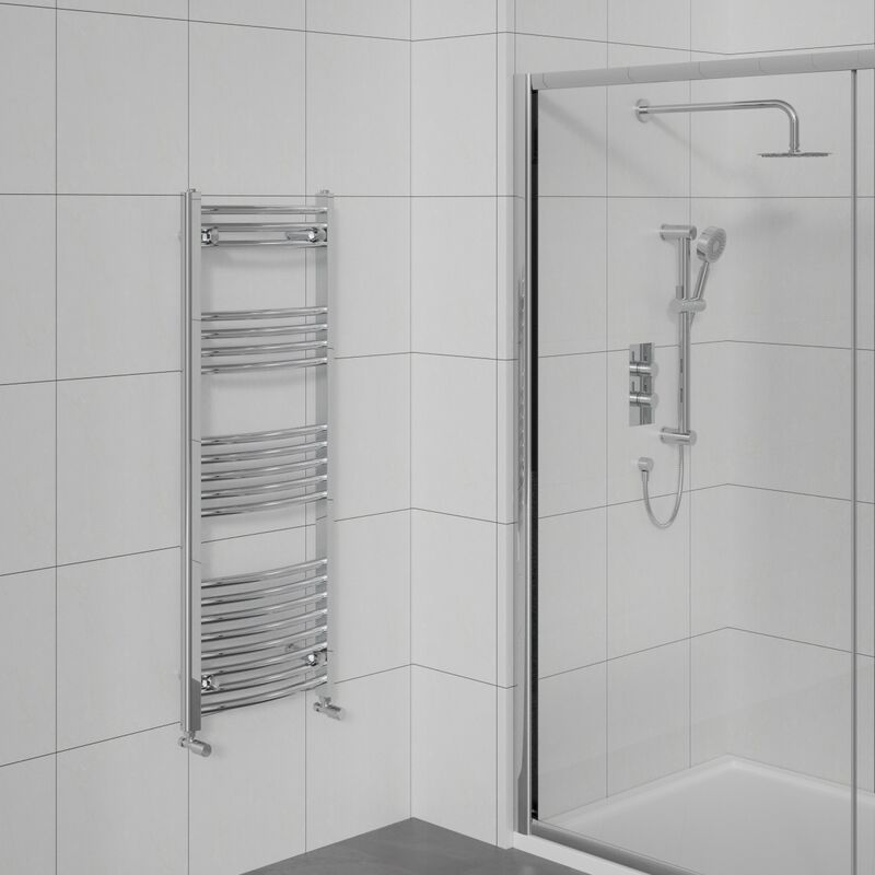 Image of Warmehaus - Curved Heated Towel Warmer&hellip;