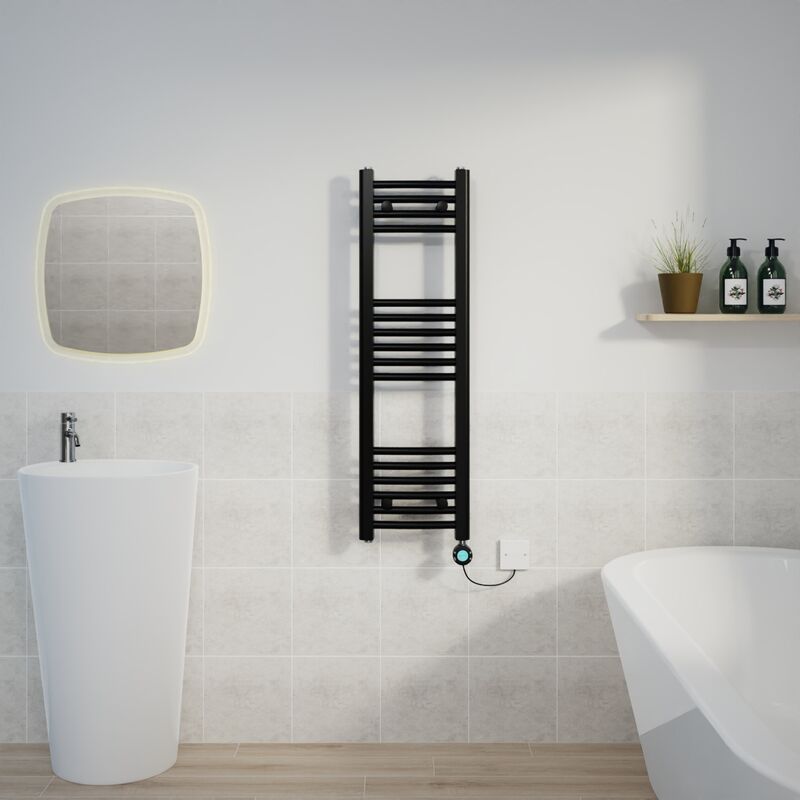 Image of Warmehaus - Curved Towel Rail Thermostatic&hellip;