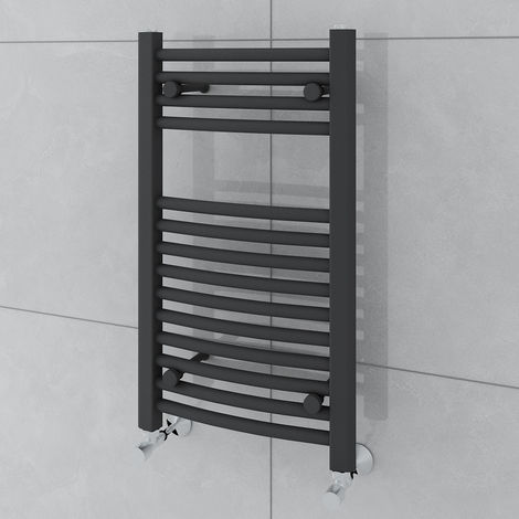 Light grey towel discount rail