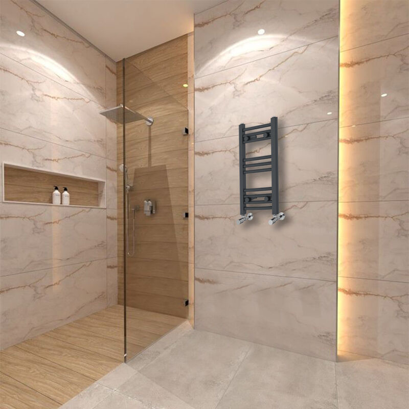 Image of Warmehaus - Curved Heated Towel Rail&hellip;