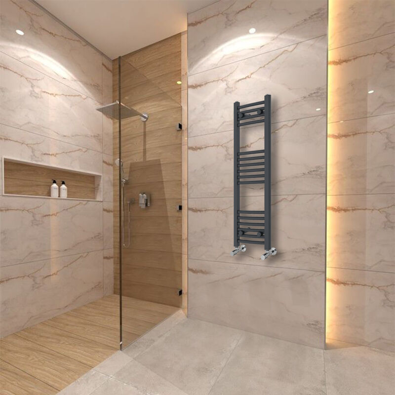 Image of Warmehaus - Curved Heated Towel Rail&hellip;
