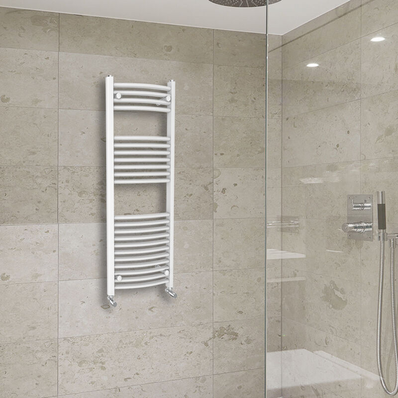 Image of Warmehaus - Curved White Bathroom Heated&hellip;