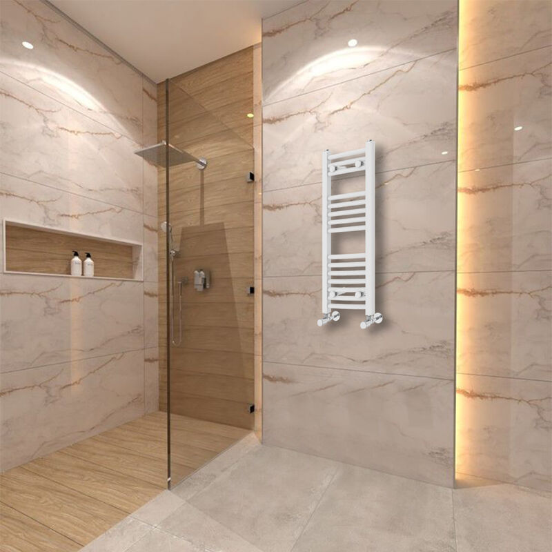Image of Warmehaus - Curved White Bathroom Heated&hellip;