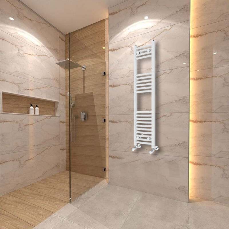 Image of Warmehaus - Curved White Bathroom Heated&hellip;