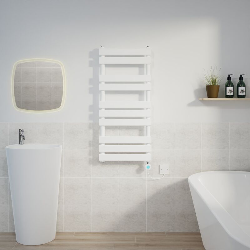Image of Warmehaus - Flat Electric Towel Rail&hellip;