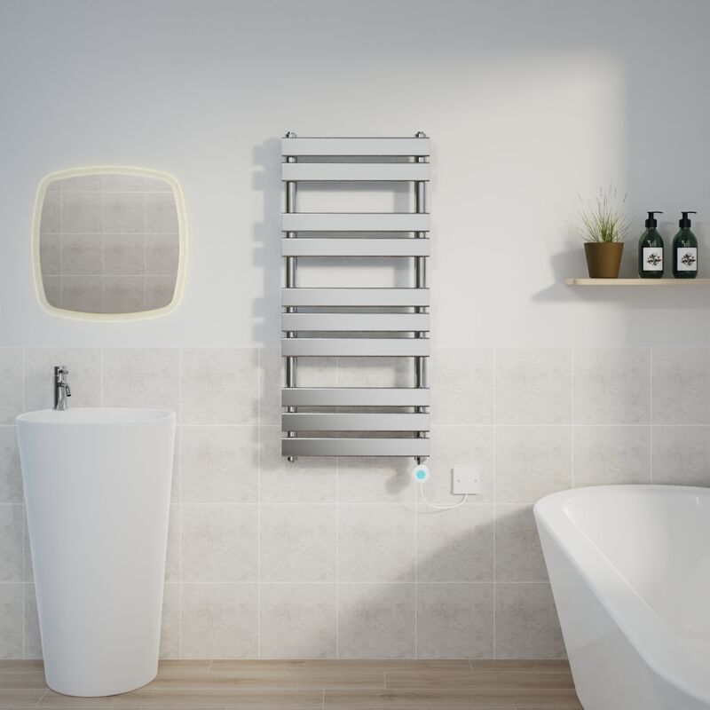 Image of Warmehaus - Flat Electric Towel Rail&hellip;