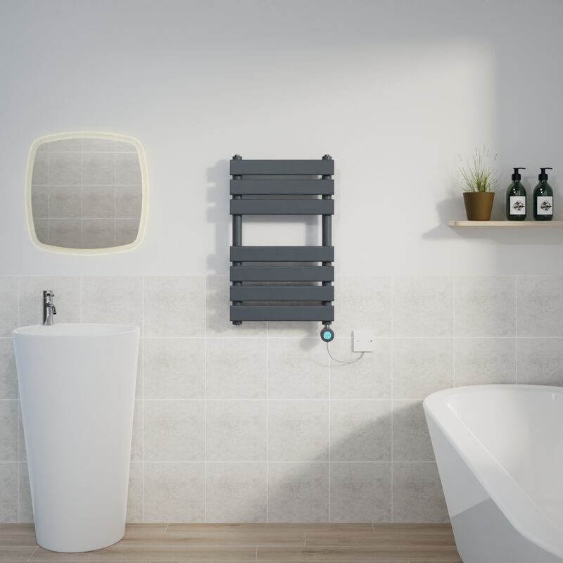 Image of Flat Electric Towel Rail Thermostatic Timer&hellip;