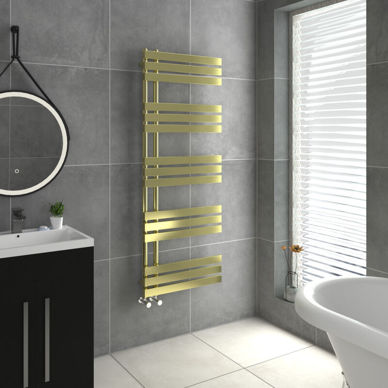 Image of Warmehaus - d Shape Bathroom Radiator&hellip;