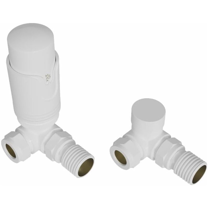 Image of Warmehaus Corner Thermostatic Radiator Valve Pack&hellip;