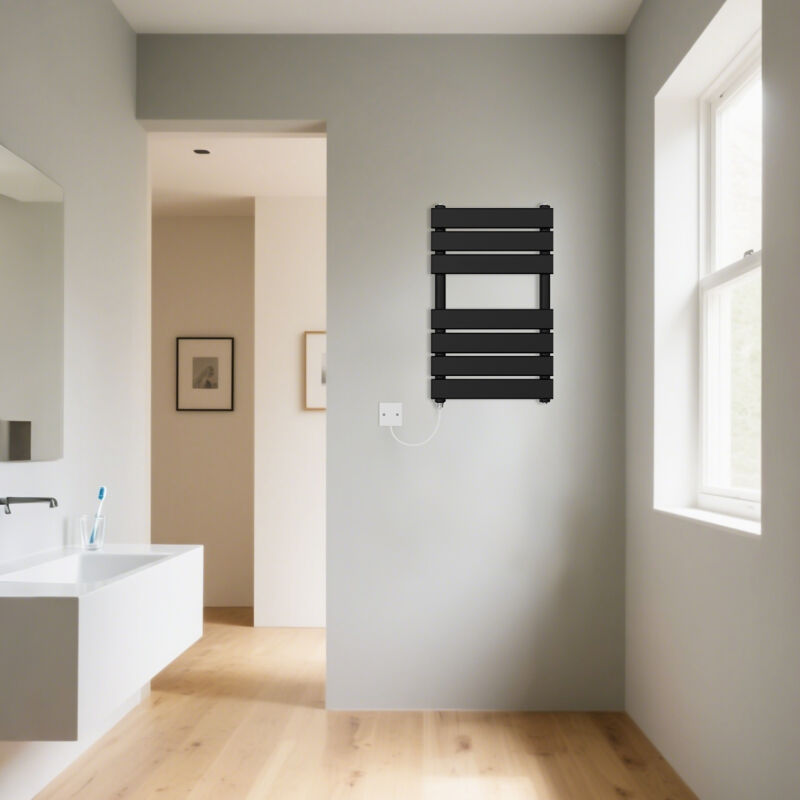 Image of Warmehaus - Black Flat Panel Electric&hellip;
