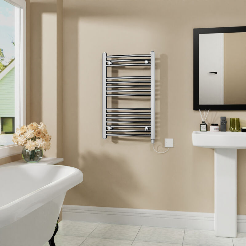 Image of Warmehaus - Electric Curved Bathroom Radiator&hellip;