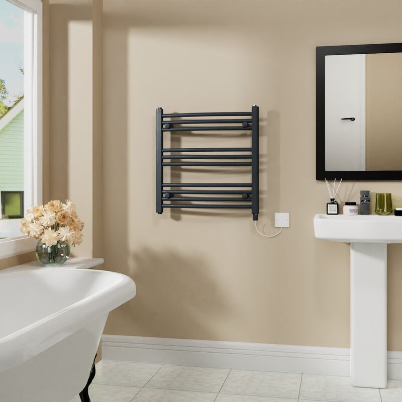 Image of Warmehaus - Electric Curved Bathroom Radiator&hellip;