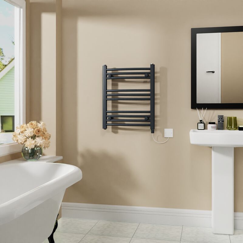 Image of Warmehaus - Electric Curved Bathroom Radiator&hellip;