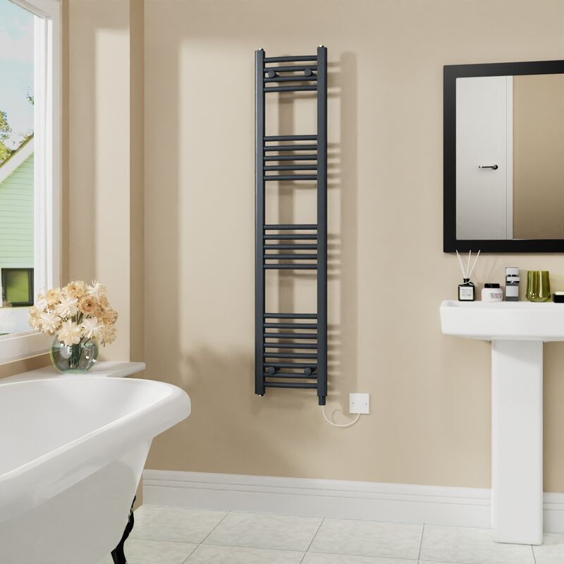 Image of Warmehaus - Electric Curved Bathroom Radiator&hellip;