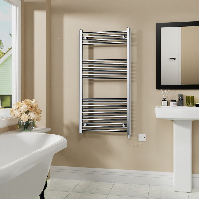 Image of Warmehaus - Electric Bathroom Radiator Straight&hellip;