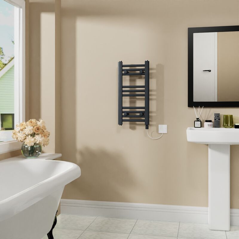 Image of Warmehaus - Electric Bathroom Radiator Straight&hellip;