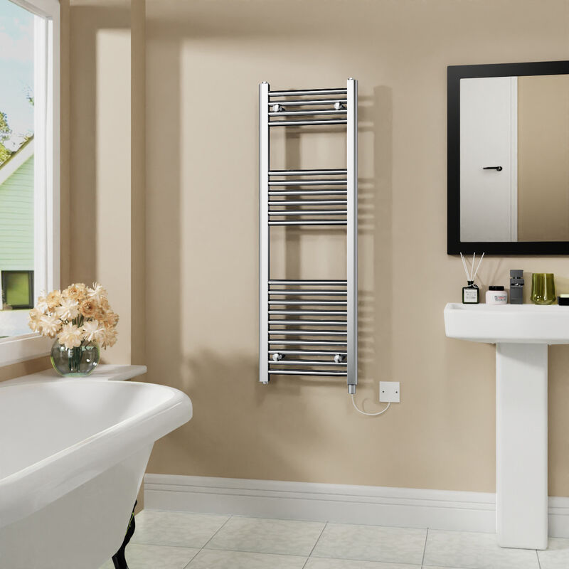 Image of Warmehaus - Electric Bathroom Radiator Straight&hellip;