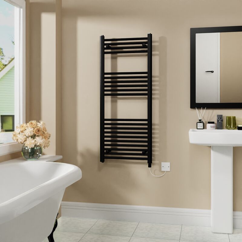 Image of Warmehaus - Electric Bathroom Radiator Straight&hellip;