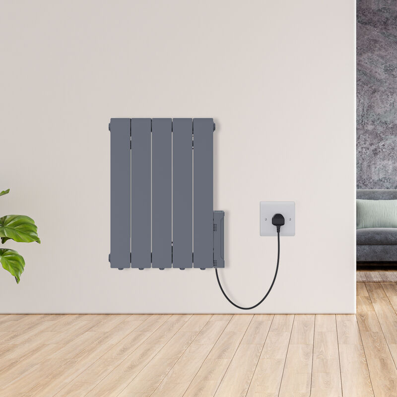 Image of Warmehaus Electric Oil Filled Radiator with&hellip;