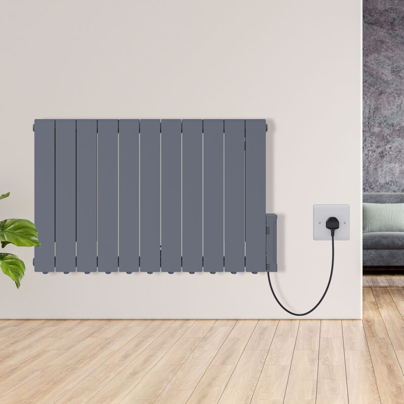 Image of Warmehaus Electric Oil Filled Radiator with&hellip;