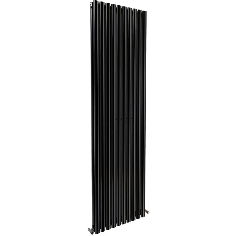Image of Warmehaus - Oval Panel Radiator Black&hellip;