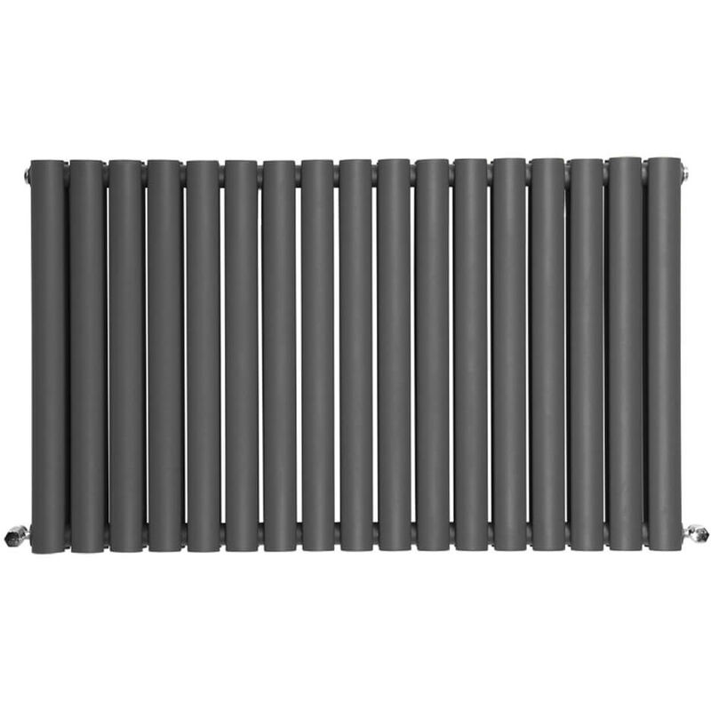 Image of Warmehaus - Oval Radiator Anthracite Horizontal&hellip;