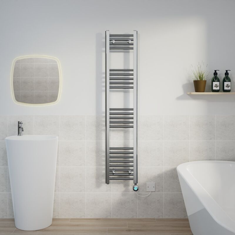 Image of Warmehaus - Thermostatic Towel Rail Straight&hellip;