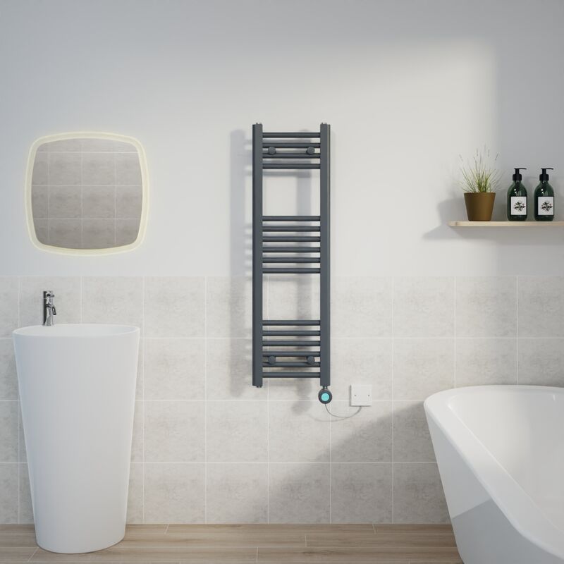 Image of Warmehaus - Thermostatic Towel Rail Straight&hellip;