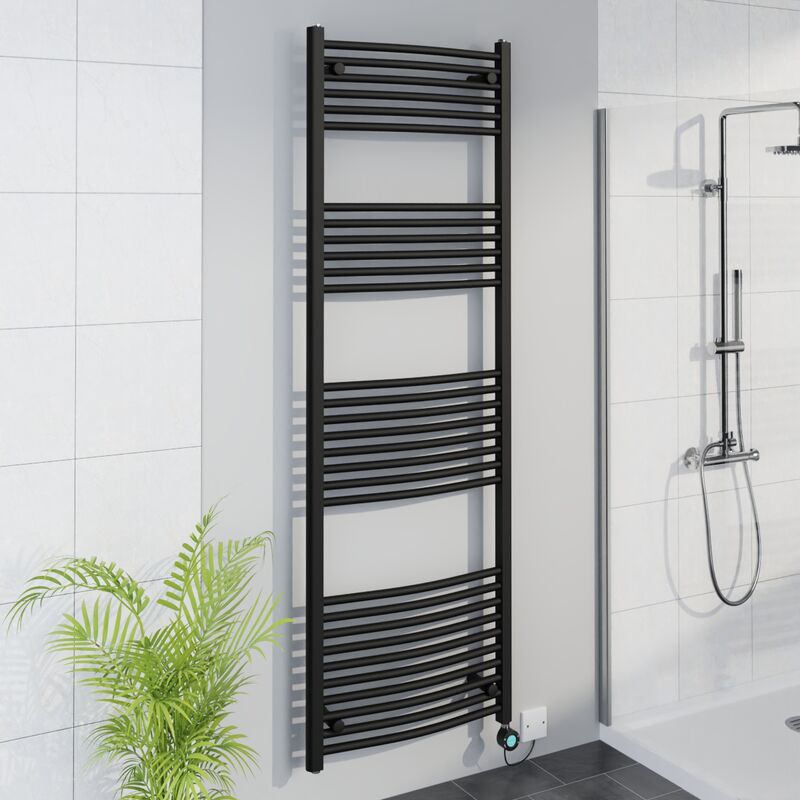 Image of WiFi Thermostatic Curved Towel Rail Timer&hellip;