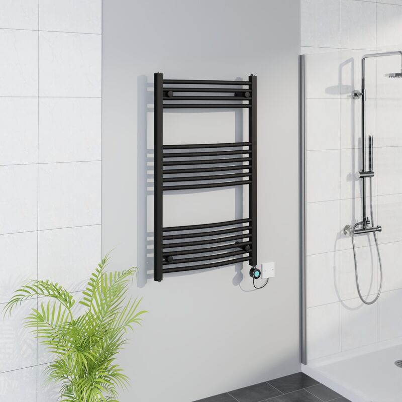Image of WiFi Thermostatic Curved Towel Rail Timer&hellip;