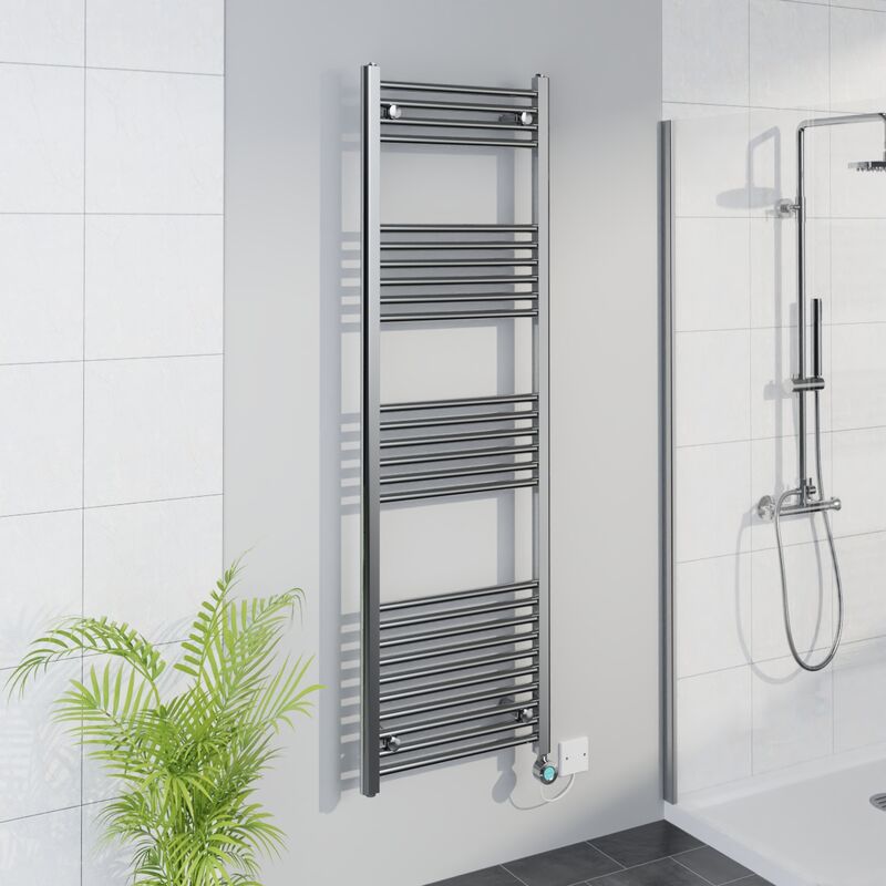Image of WiFi Thermostatic Straight Towel Rail Timer&hellip;