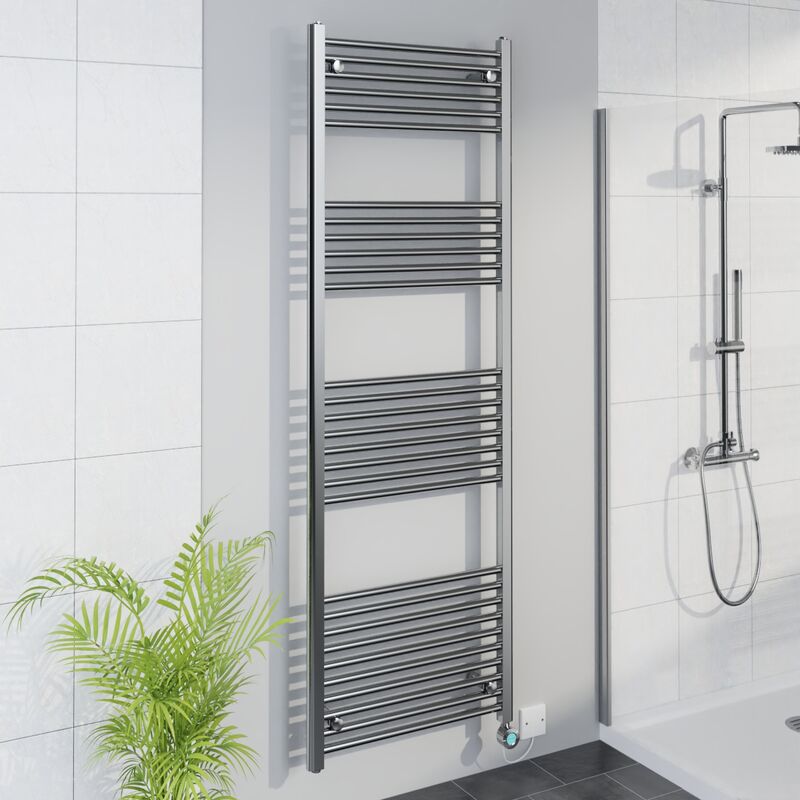 Image of WiFi Thermostatic Straight Towel Rail Timer&hellip;