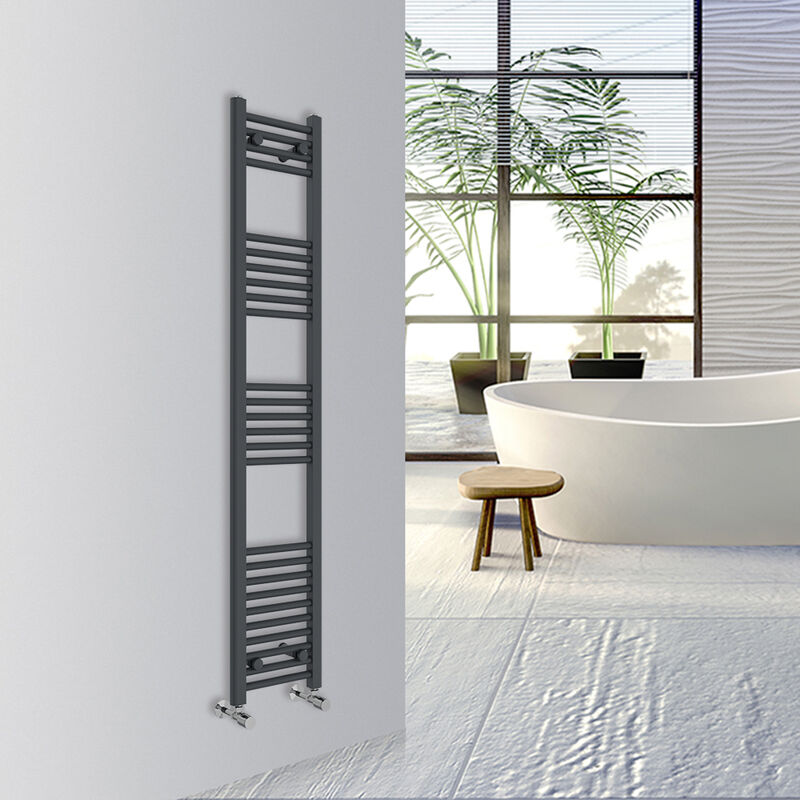 Image of Warmehaus Straight Bathroom Heated Towel Rail&hellip;