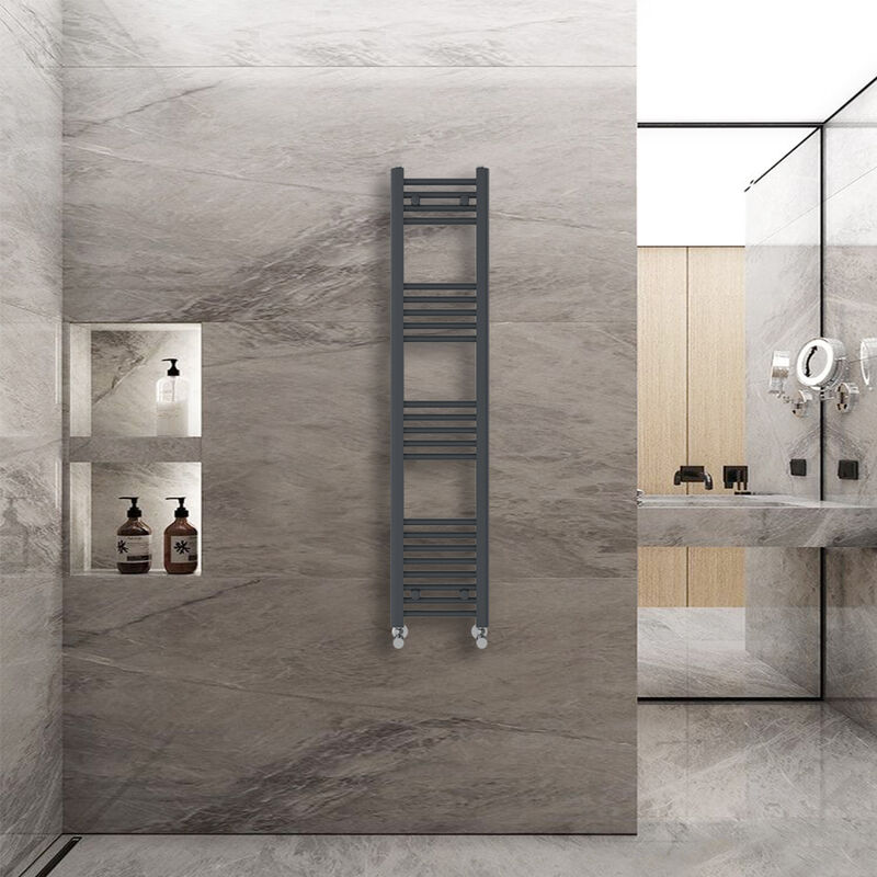 Image of Warmehaus - Heated Straight Towel Radiator&hellip;