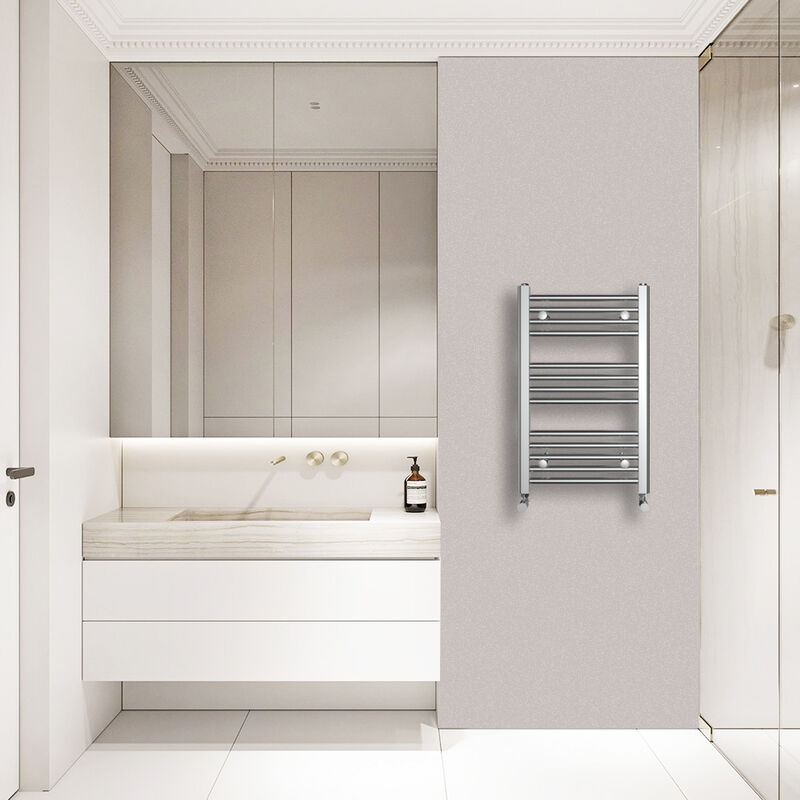 Image of Warmehaus - Chrome Straight Bathroom Heated&hellip;