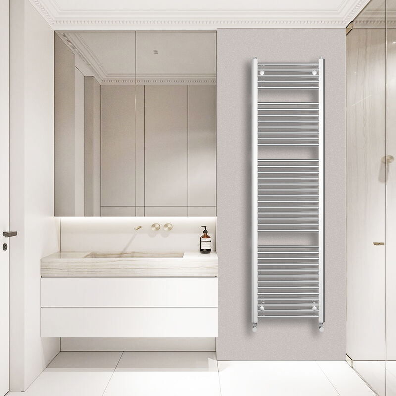 Image of Warmehaus - Chrome Straight Bathroom Heated&hellip;