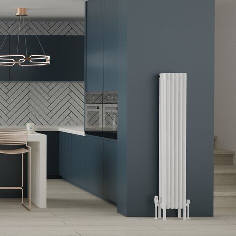 Warmehaus Traditional 4 Column Radiator 1500x290 White