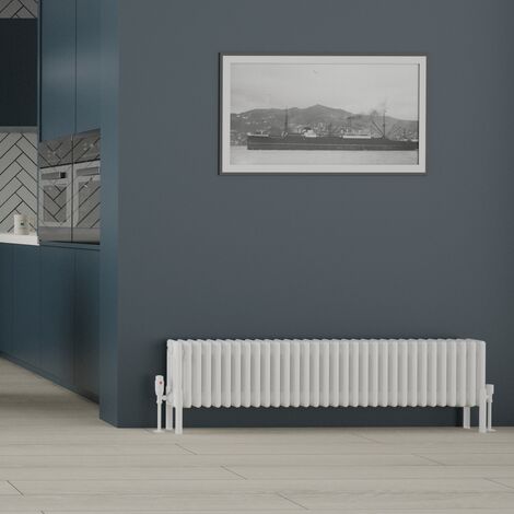 Warmehaus Traditional 4 Column Radiator 300x1460 White