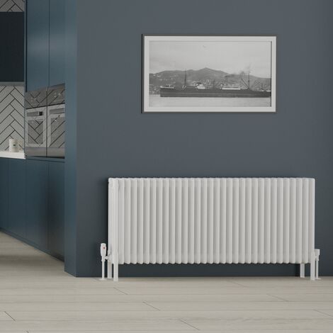 Warmehaus Traditional 4 Column Radiator 600x1460 White