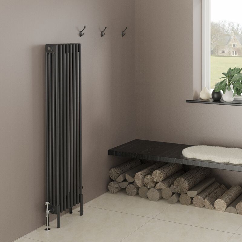Warmehaus Traditional Horizontal Vertical Radiator Cast Iron Style 4