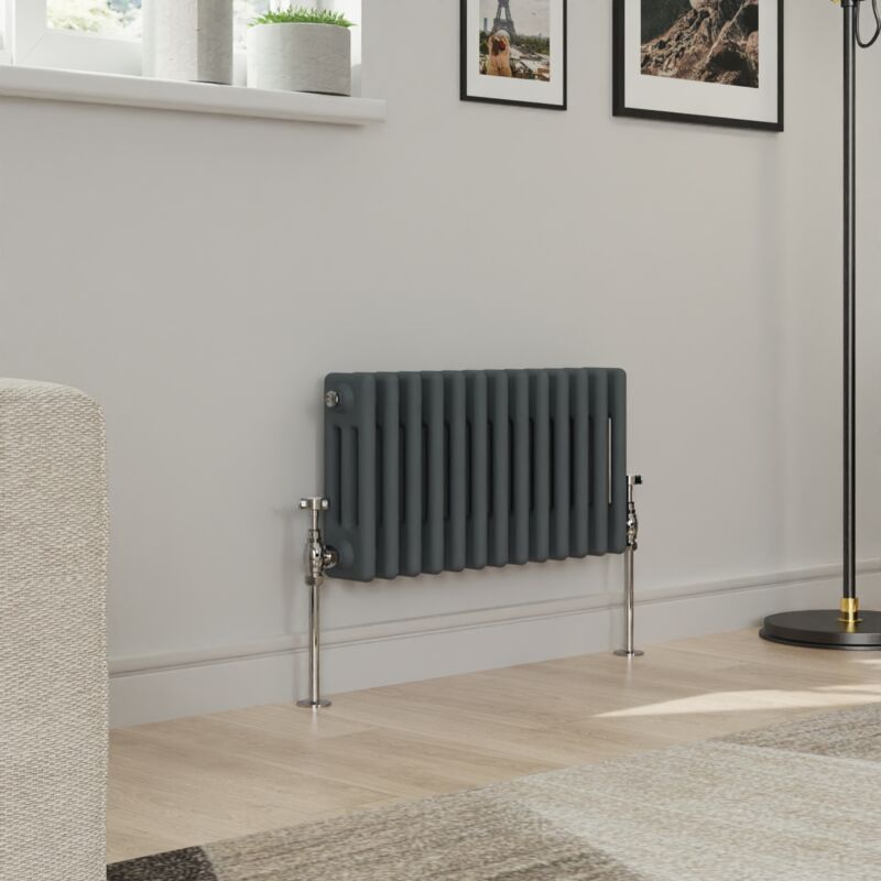 Image of Warmehaus - Traditional Triple Column Anthracite&hellip;