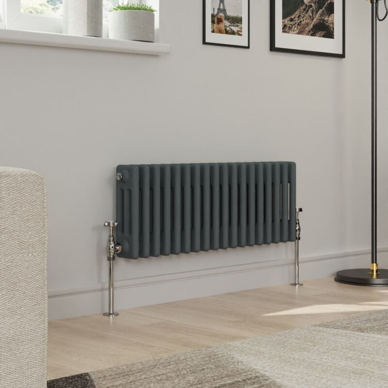 Image of Warmehaus - Traditional Triple Column Anthracite&hellip;